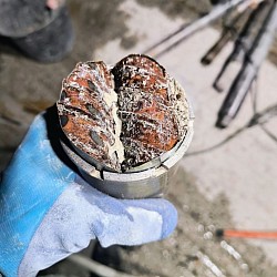 Pręty fi 35 jeden przy drugim